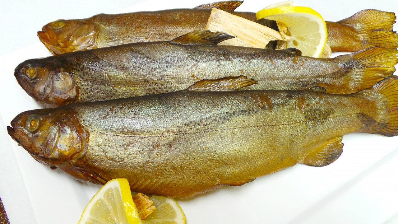 Geräucherte Forelle Geräucherte Forelle